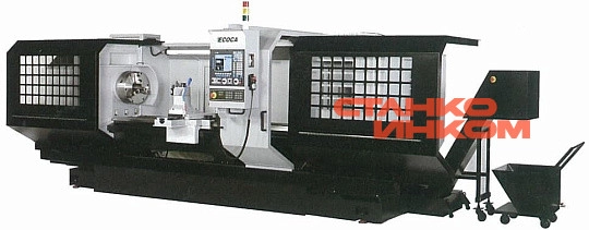 Токарный станок с ЧПУ и горизонтальной станиной Ecoca EL-7630 