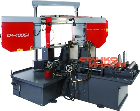 Поворотный автоматический ленточнопильный станок IRON-CUT CH-400SA 