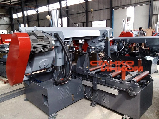 Автоматический колонный ленточнопильный станок IRON-CUT CH-530HA (CH-500HA gz4256)