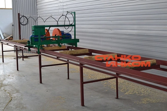 Станок дисковый, кромкорезный, двухпильный Алтай-011-1