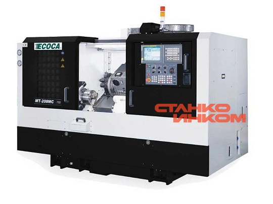 Токарный станок с ЧПУ Ecoca МТ-208 MC 