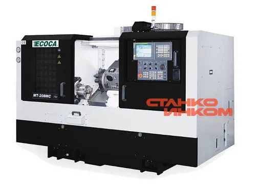 Токарный станок с ЧПУ Ecoca МТ-208 MC 