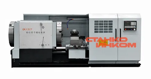Токарный трубонарезной станок с ЧПУ Yishui QK1338