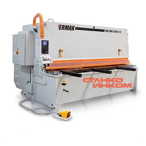 ГИЛЬОТИНА ERMAKSAN CNC HVR С РЕГУЛИРУЕМЫМ УГЛОМ РЕЗА
