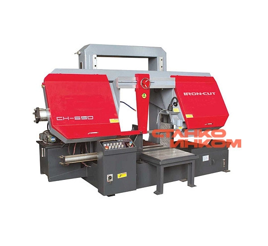 Колонный полуавтомат ленточнопильный станок IRON-CUT CH-650 (g4265)